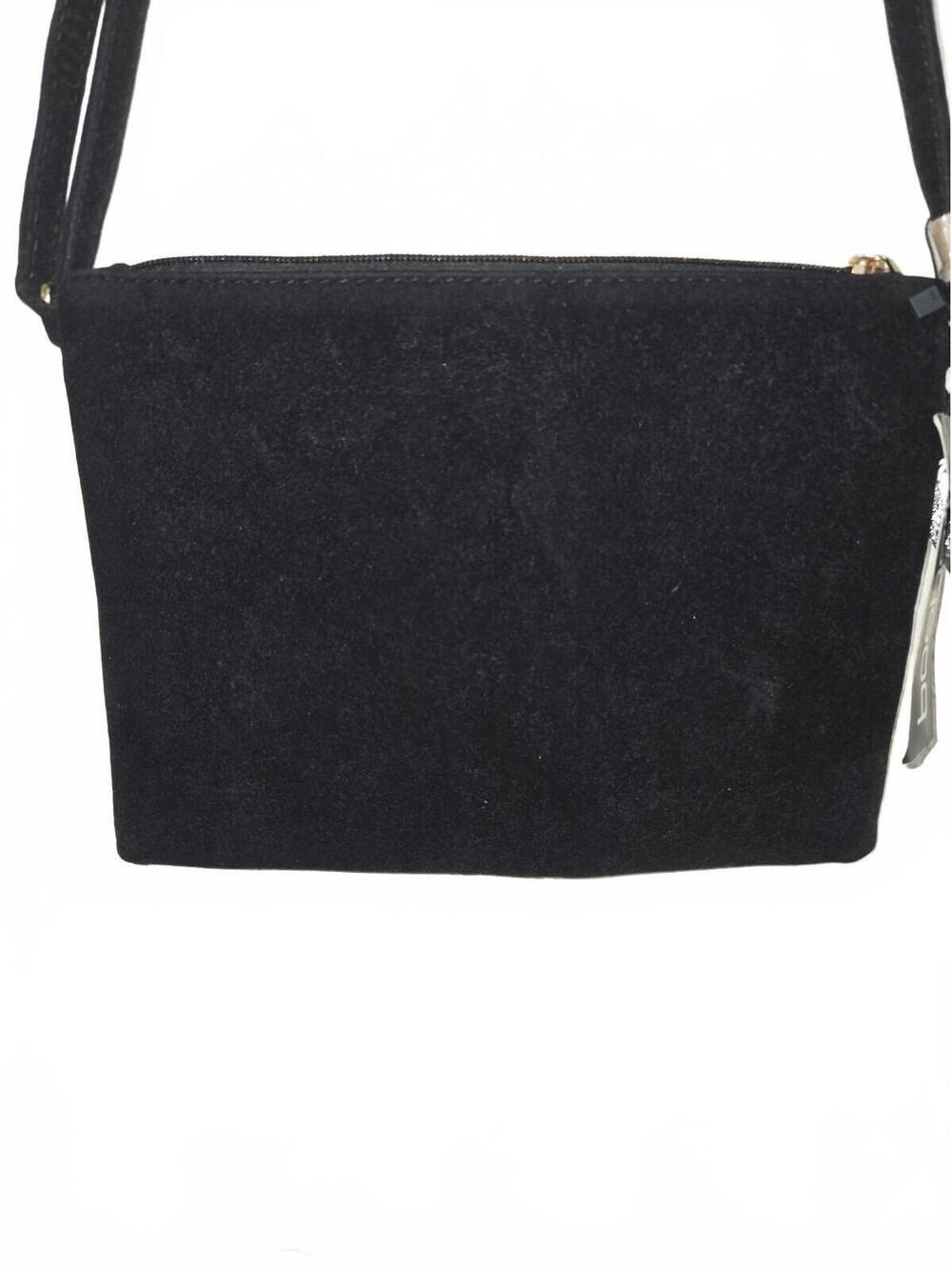AS By DF Black Suede Crossbody Bag - Picture 3 of 6